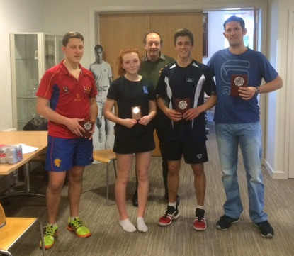 George Bygrave wins Absent Friends Squash Event