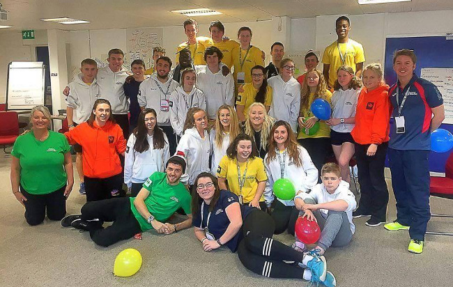 Tennis Apprentice Josh Day attends Youth Sport Trust National Talent Camp
