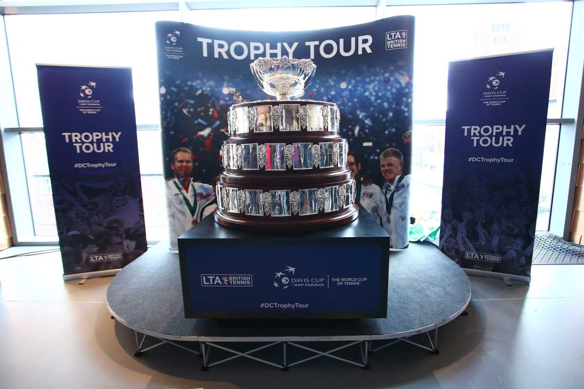 Davis Cup Trophy Tour Comes to East Glos