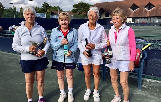 Bournemouth triumph in Over 75s for Felicity Thomas