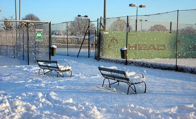 Snow: Why we don’t clear the tennis courts