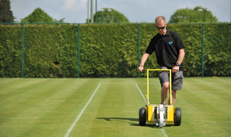 Staff member of 23 years parks his lawnmower for final time
