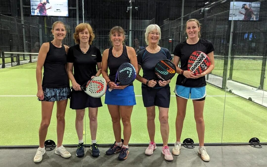 Tough opposition for East Glos teams in iPadel finals