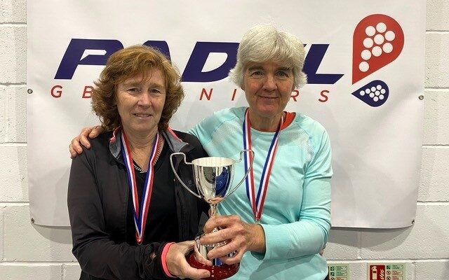 Two legends and a phoenix: National padel success for club trio